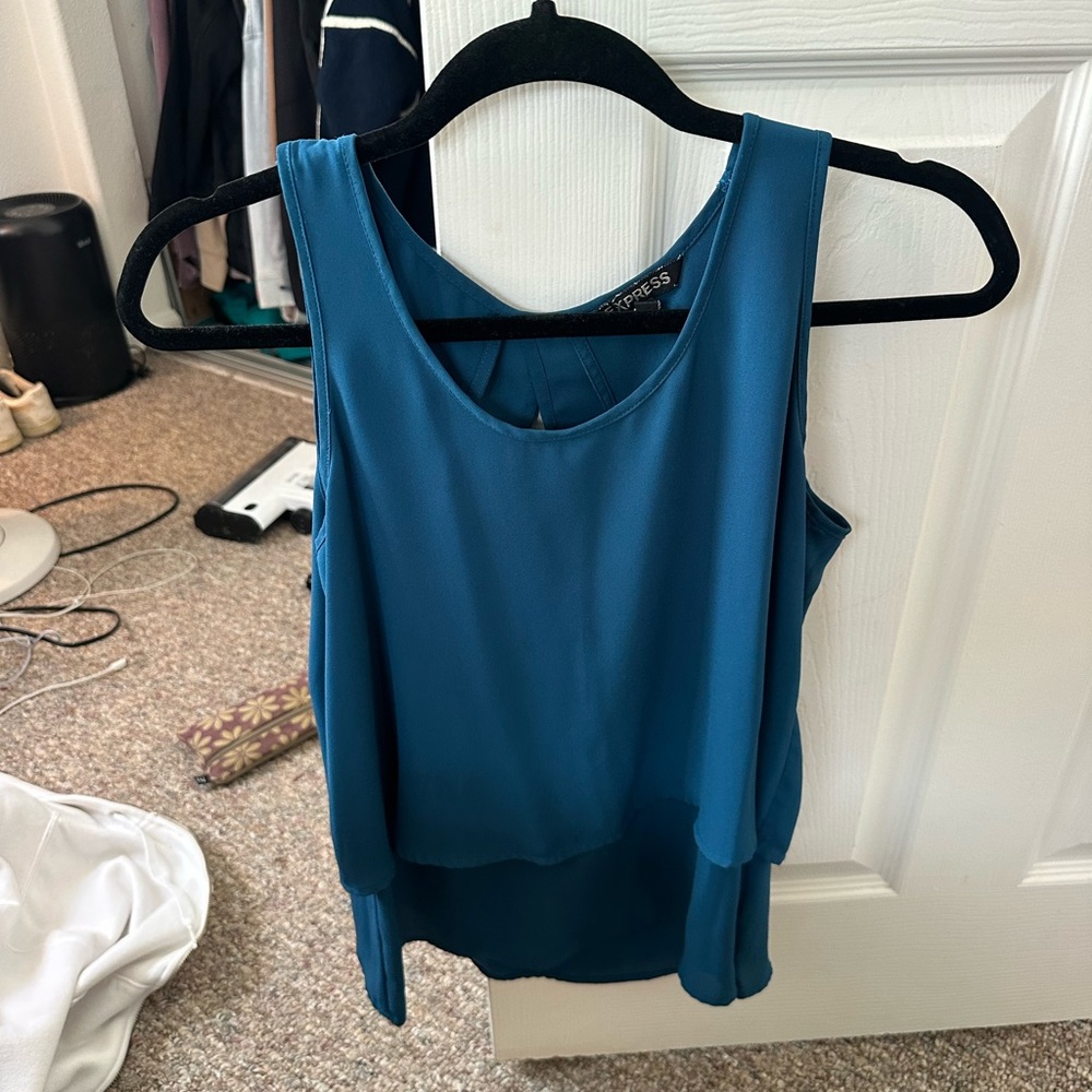 Express work tank size S - blue